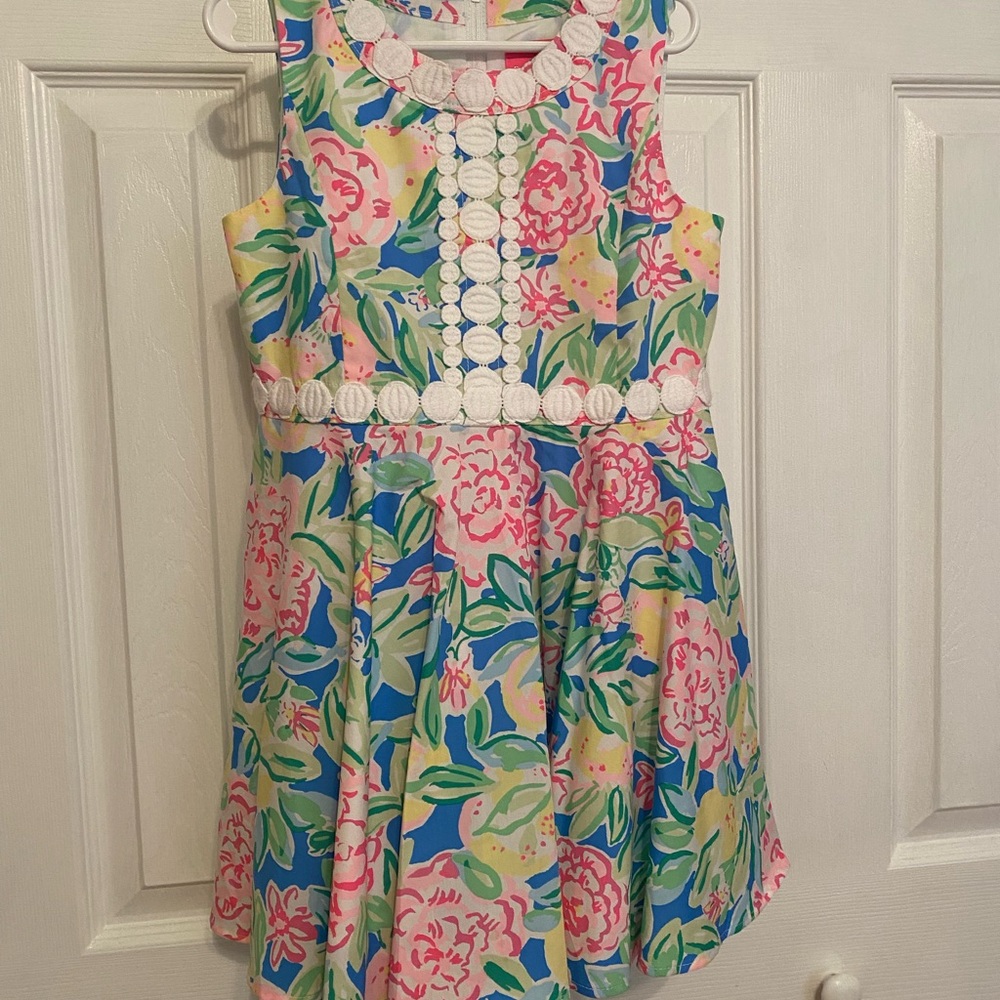Lilly Pulitzer Idala Multi Grove Garden Girls Dress